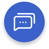 Text confirmation icon